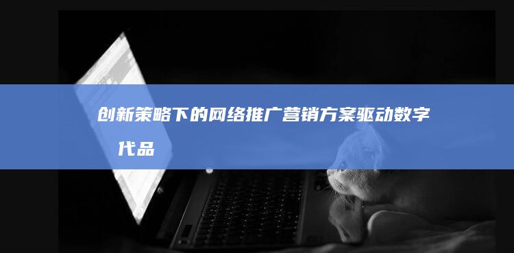 创新策略下的网络推广营销方案：驱动数字时代品牌建设